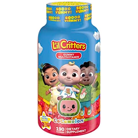 L’il Critters CoComelon Daily Gummy Multivitamin for Kids, 190 gummies Cover