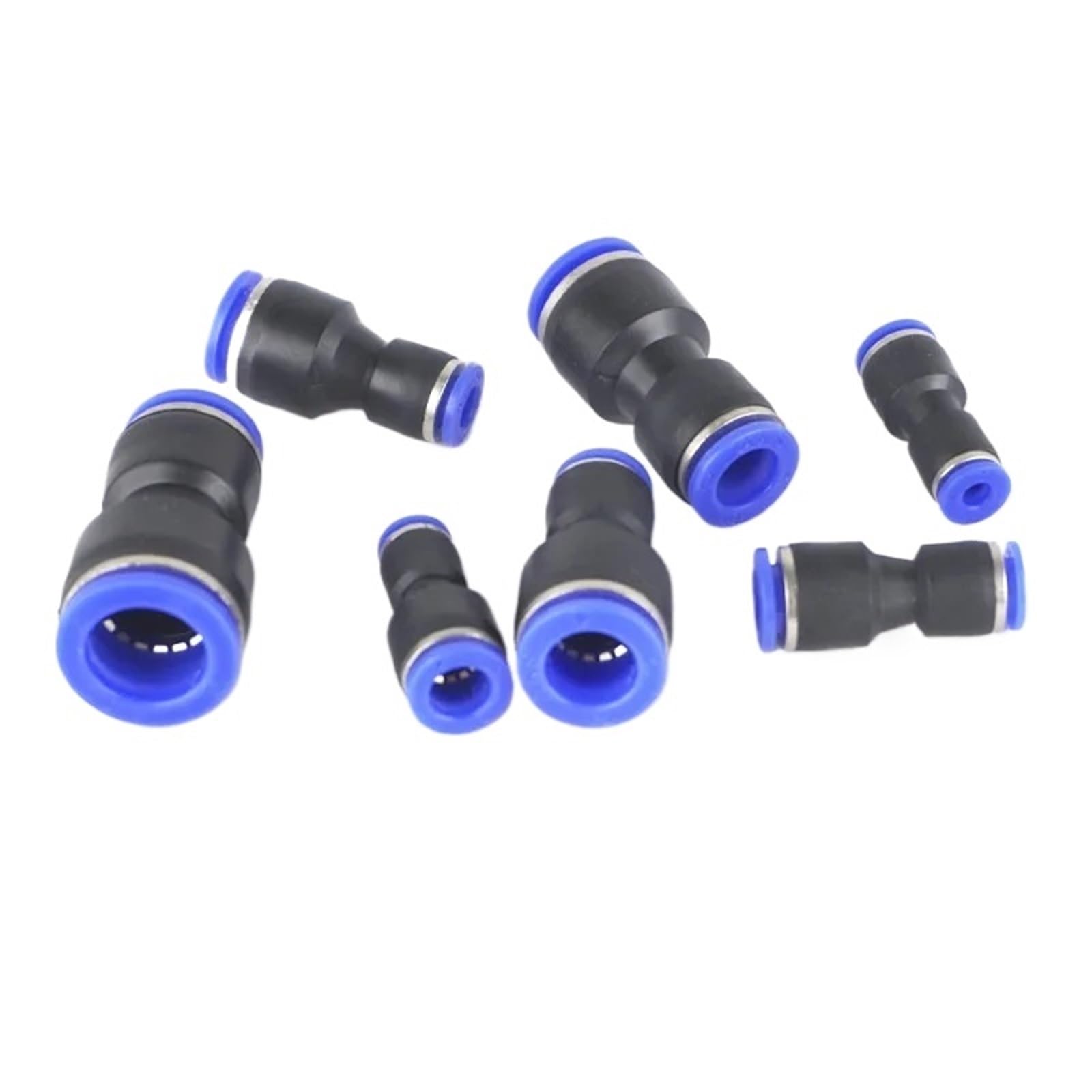 Conectores rápidos de plástico for aire, neumáticos, de un solo toque, de 4-6 mm, 6-8 mm y 6-10 mm, 100 unidades, 50 unidades(8mm-12mm(100pcs))