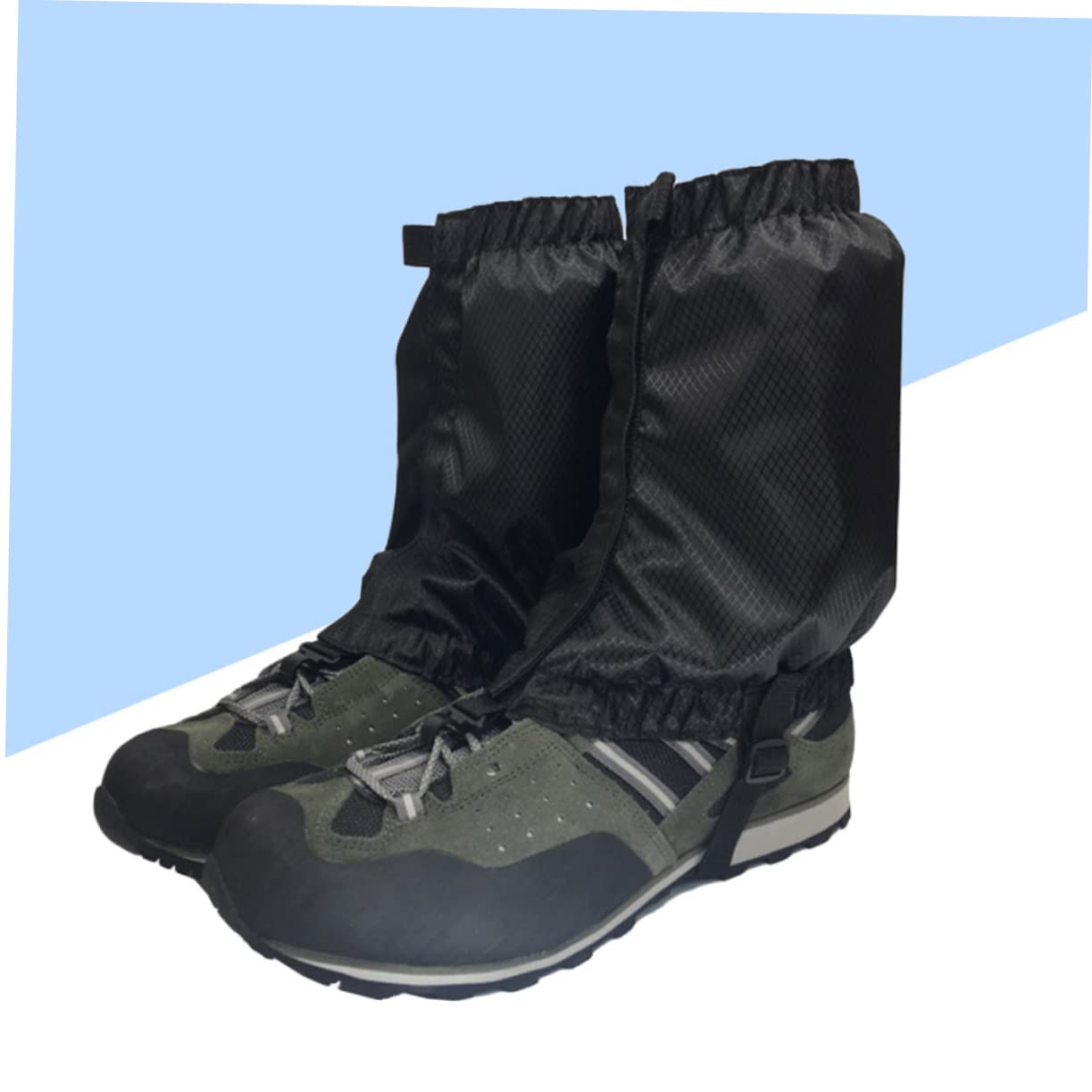 Happyyami 3 Paires guêtre pour la randonnée en Plein air Vivre d Aventure siphadventure guêtres de Neige guêtres de Chaussures de randonnée guêtre de Marche à la Cheville guêtres d'extérieur
