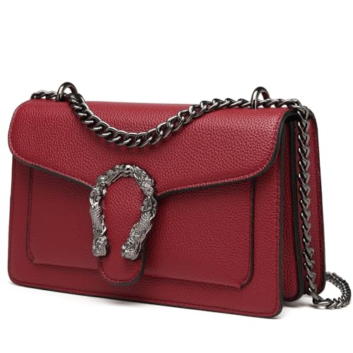 Image of Travistar Crossbody Bags for Women Small Handbags PU Leather Shoulder Bag Purse Evening Bag Quilted Satchels with Chain Strap