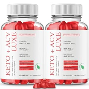 (2 Pack) Keto Luxe Gummies – Official Formula, Vegan, Keto Lux Gummies, Keto ACV Luxe Gummies Luxe Keto ACV Gummies Keto…