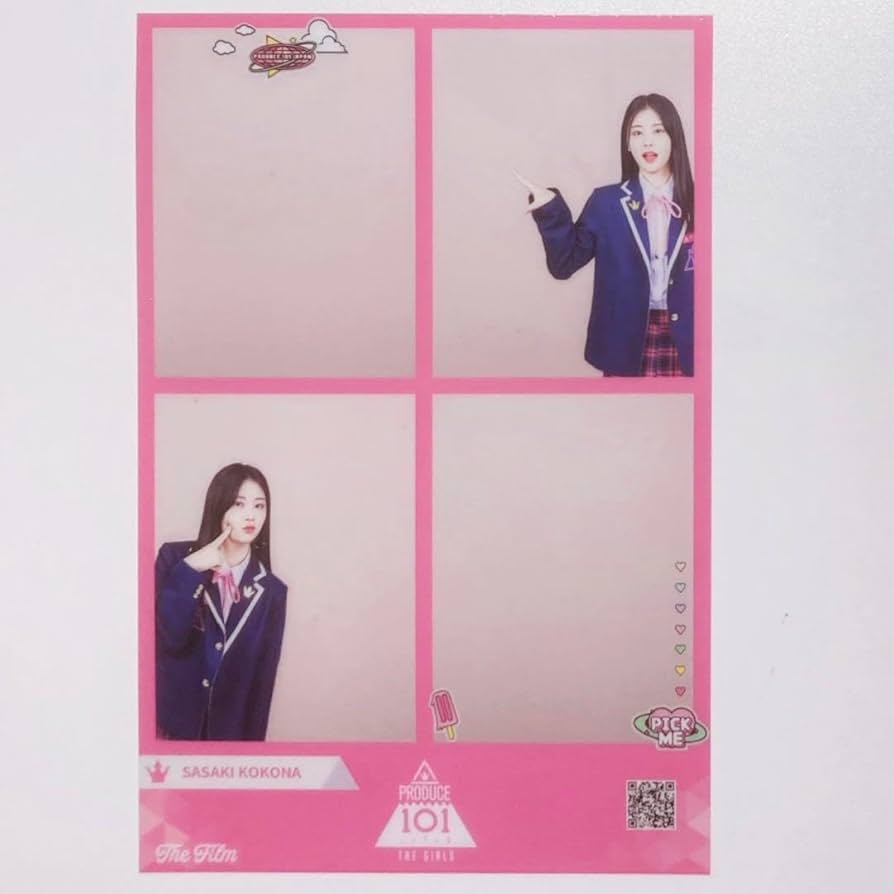 Amazon.co.jp: ME:I 佐々木心菜 プリクラ The Film フィルム 4