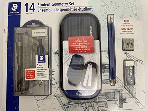 Staedtler Math Essentials 14 Piece School Set