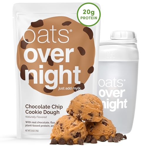 Oats Overnight - Chocolate Chip Cookie Dough - Vegan, 20g