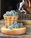 Fireplace Rainbow Flame-Coloring Flame Changing Pine Cones 1 Pound Bag