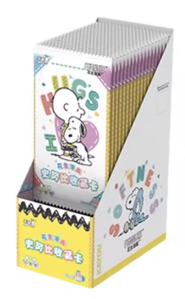 Kayou | Snoopy Collectable Trading Card | Sealed Box | Simplified Chinese Edition | For Collectors 15+ Years | Play Time