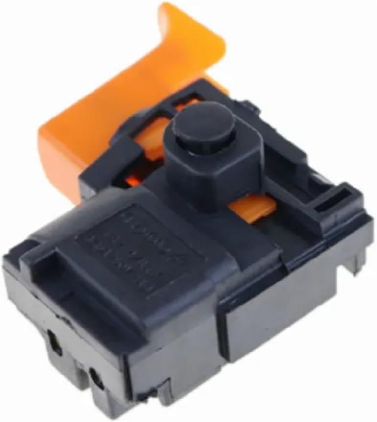AC 250V 8A Black Case Lock On Trigger Switch