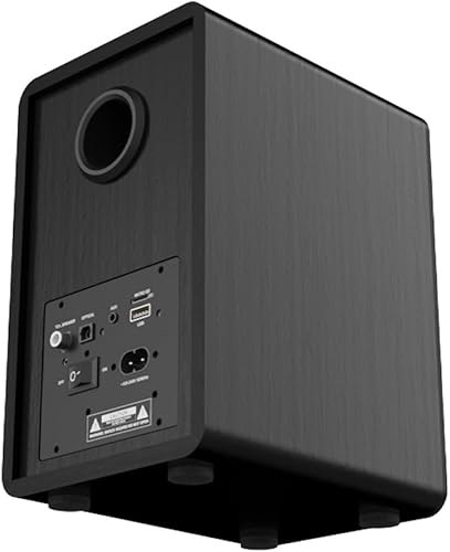 Miniatura 4 de Majority Altavoces Bluetooth alimentados para estantería  Juego de altavoces de monitores de estudio  Profesores de estudio en casa 2.0 para PC y