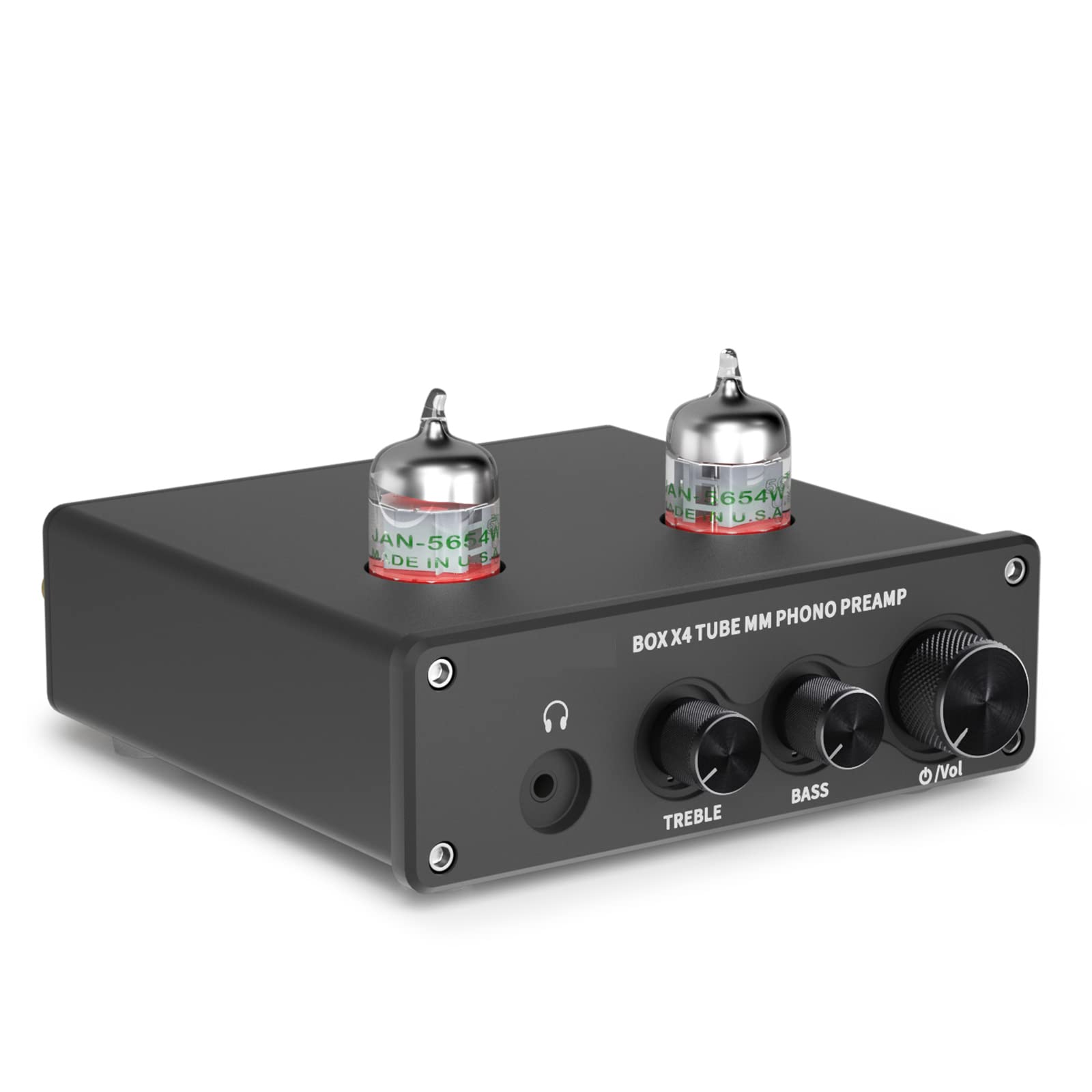Buy Phono Preamp, Turntable Phonograph Preamplifier with 5654W Vacuum Tube Amplifier HiFi BOX X4