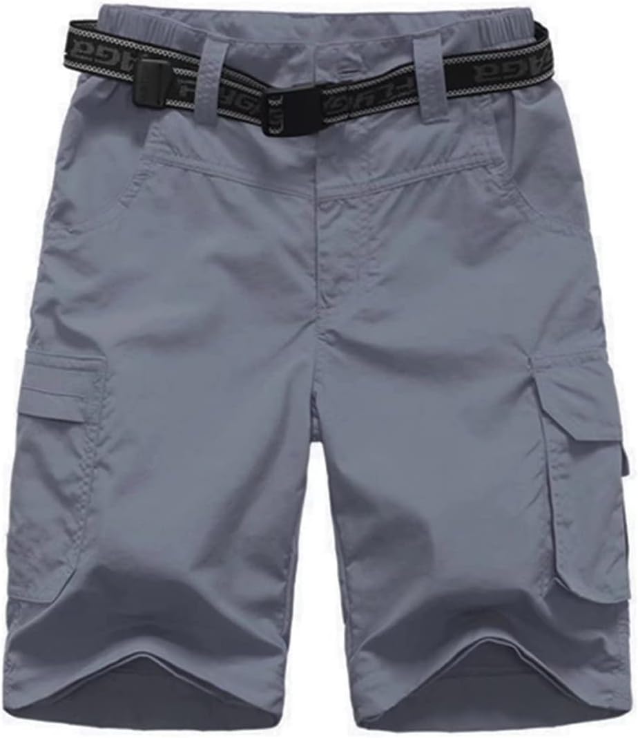 Boy's Hiking Cargo Pants Kids' Outdoor Quick Dry Pants Casual Youth Climbing Convertible Trouser Fishing Pants - Image 4