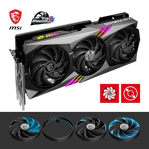 Image of MSI GeForce RTX 4070 Ti Gaming X Trio 12G Gaming Graphics Card