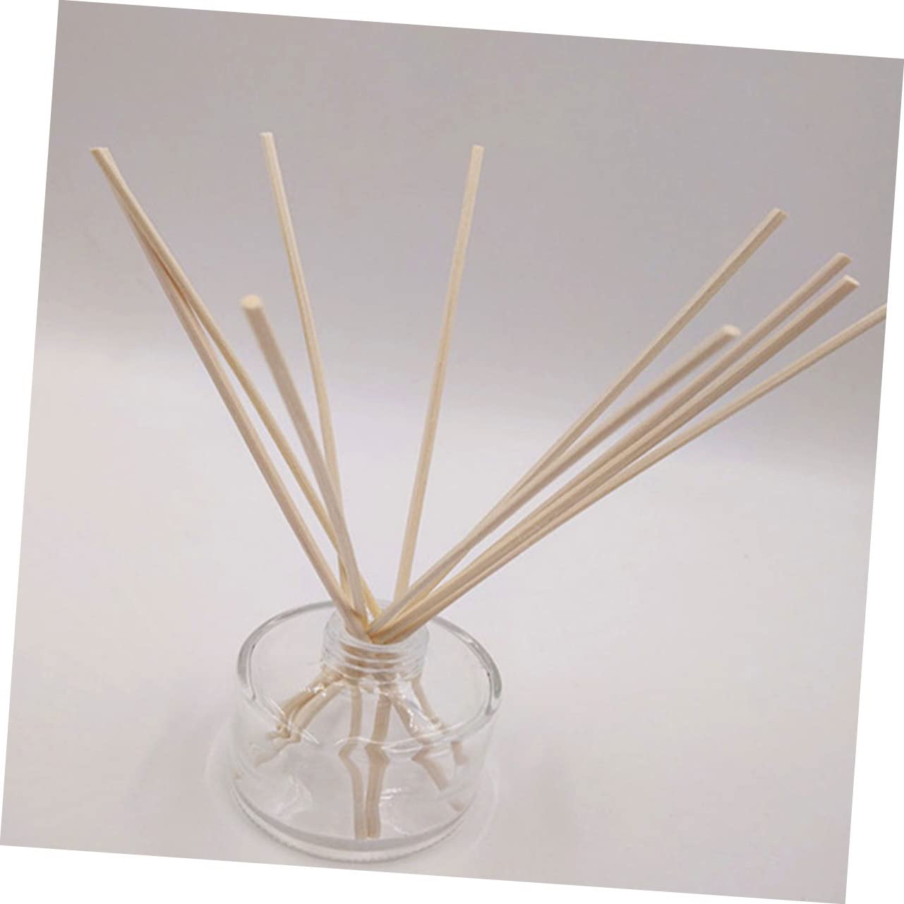STOBAZA 50pcs Rattan Sticks Straight Diffuser Natural Aroma Diffuser Essential Oil Sticks for Home Scenting