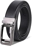 【DECORACIÓN Y REGALO】 Elegante y delicado cinturón negro para el trabajo diario y decoración de ropa para todas las ocasiones. Este cinturón de cuero es el regalo ideal para papás, maridos y amigos.