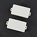 Guitar pickup covers for Fluence Modern Style Humbucker,Plastic White (Set of 2)