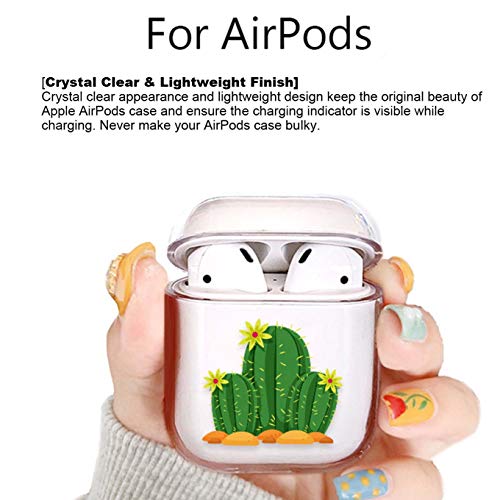 Casehq Compatible Airpods Case,Earphone Protective Case Cover,Transparent Anti-Dust Hard Case Cover Protector For Airpods Charging Case 2 & 1-Love You thumb #3
