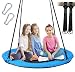 WONDERVIEW Tree Swing, Outdoor Swing with Hanging Strap Kit, 40 Inch Diameter 600lb Weight Capacity, Great for Playground Swing, Backyard and Playroom