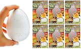 JA-RU Giant Dinosaur Eggs Water Growing Toys (6 Eggs) Animals That Grow in Water for Kids. Dinosaur Goodie Bags, Science Party Favors, Classroom Treasure Box Prizes. 1747-6p