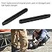 RC Roof Rails, RC Roof Rails Aluminum Alloy Lightweight Upgrade Part Replacement Roof Rail for ARRMA 1/7(Black) Body Parts