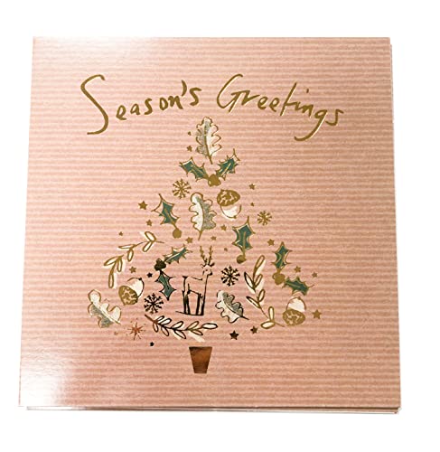 Biglietti natalizi 12 auguri di Natale lusso Bulk