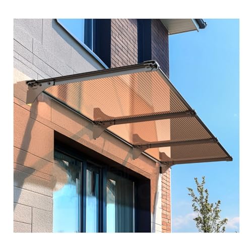 Auvent de porte anti-UV et résistant aux intempéries de terrasse - 2