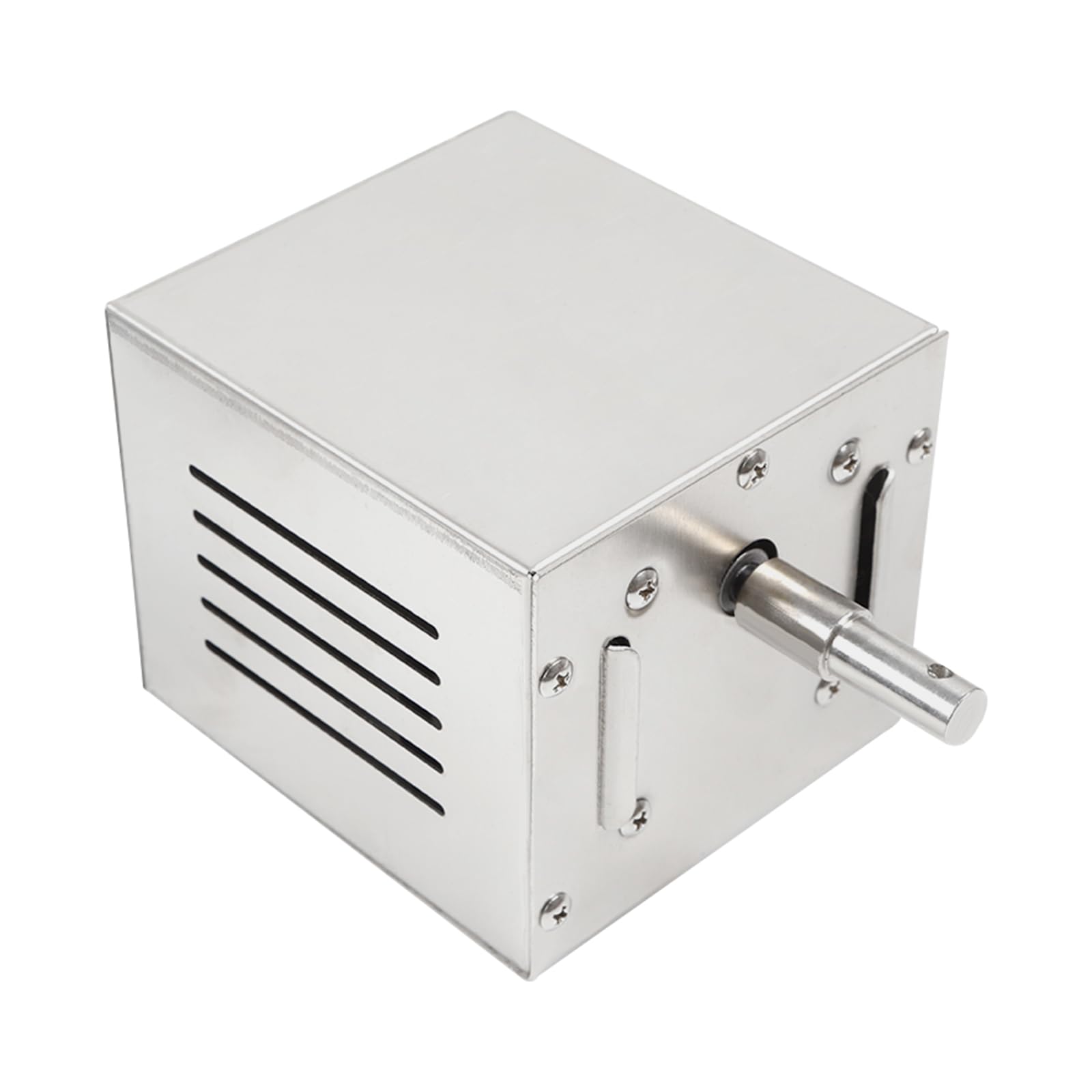 Motor de barbacoa de 25 W para pinchos de barbacoa, 80-100 kg, motor de parrilla de acero inoxidable, accesorios para barbacoa, motor de asador, motor de parrilla de cochinillo, 12 x 11 x
