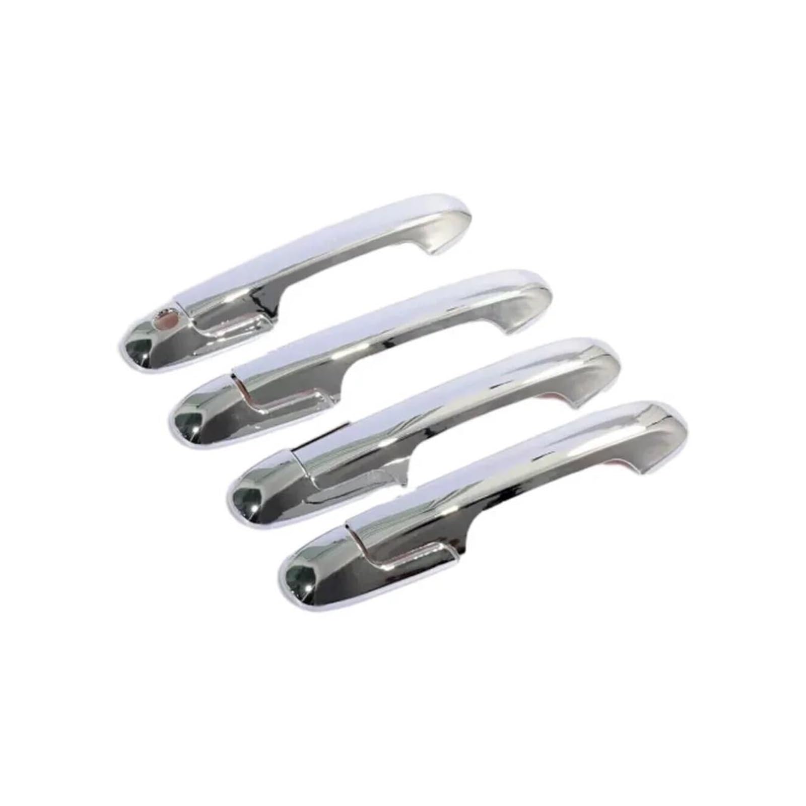 MTVTFECEWG for Accord Sedan 2003 2004 2005 2006 2007 Car Exterior Door Handle Cover Trim Sticker Protect Decoration (Silver)