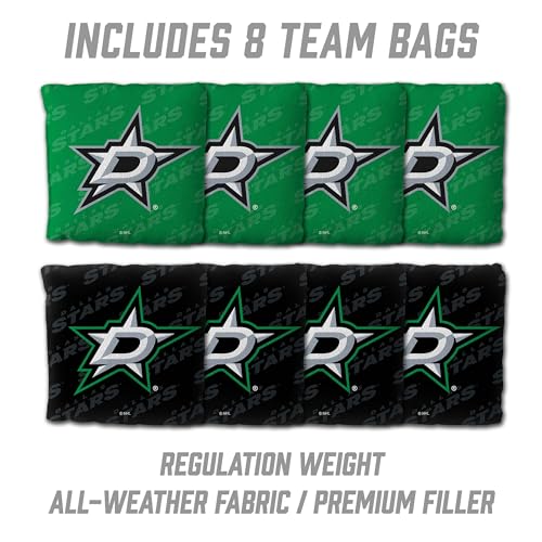 YouTheFan NHL Dallas Stars 2’ x 3’ All Wood Cornhole - image 4