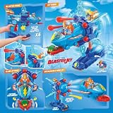SUPERTHINGS Blaster Jet – Mini Odrzutowiec Bojowy z Wyrzutnią, Zestaw z Ekskluzywną Figurką Super Things, Mały Pojazd Zabawka dla Dzieci i Chłopców od Magicbox