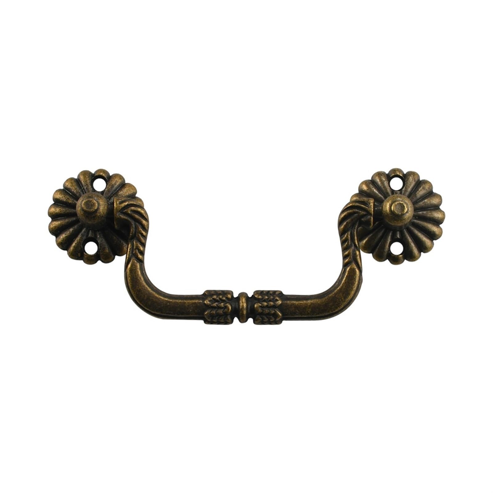 ZAANHA Antique Bronze Bail Drawer Handles, 3.6