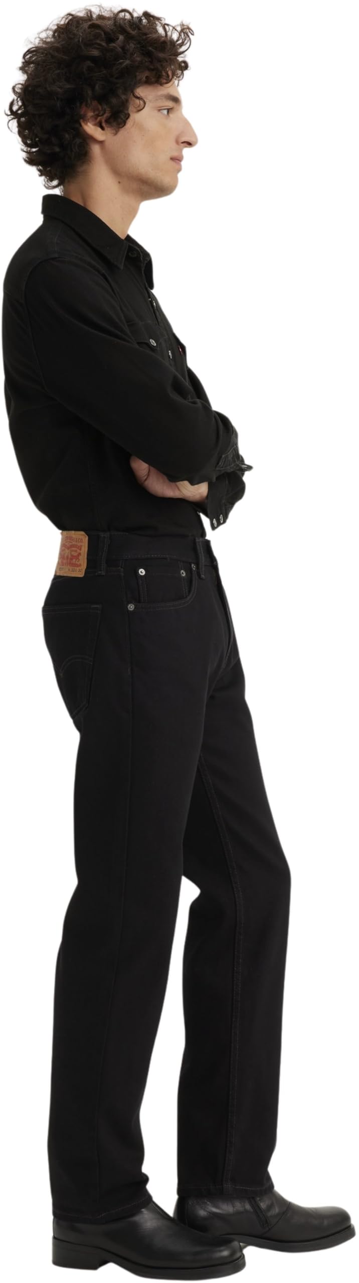 Levi's 505 Regular Fit Jeans Homme