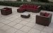 Produktbild Baidani Rattan Garten Lounge Daydreamer XXL, Braun meliert (Bordeaux)