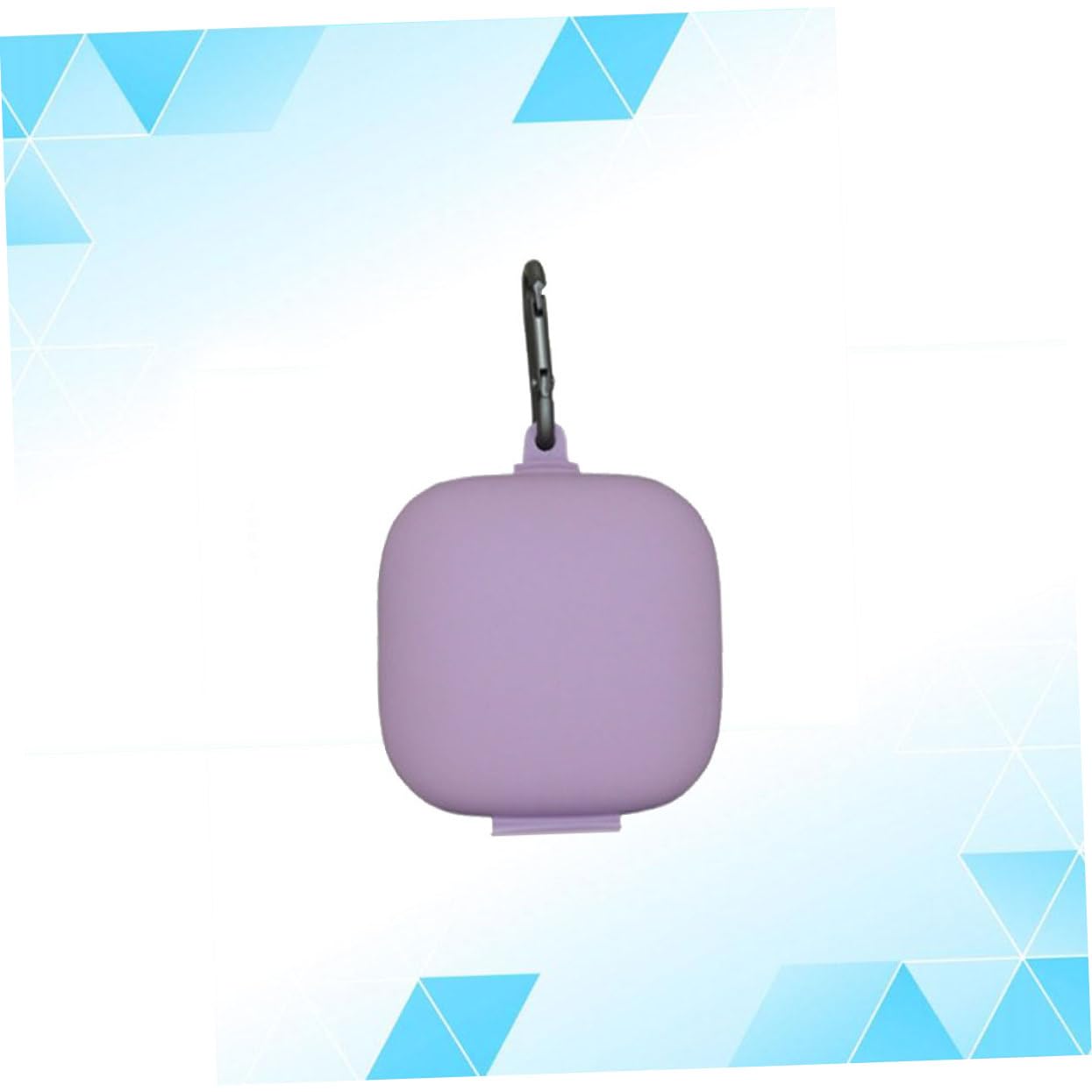 Uonlytech Estuche para Auriculares De 3 Piezas con Hebilla De Metal Y Funda De Silicona Ideal para Viajes.