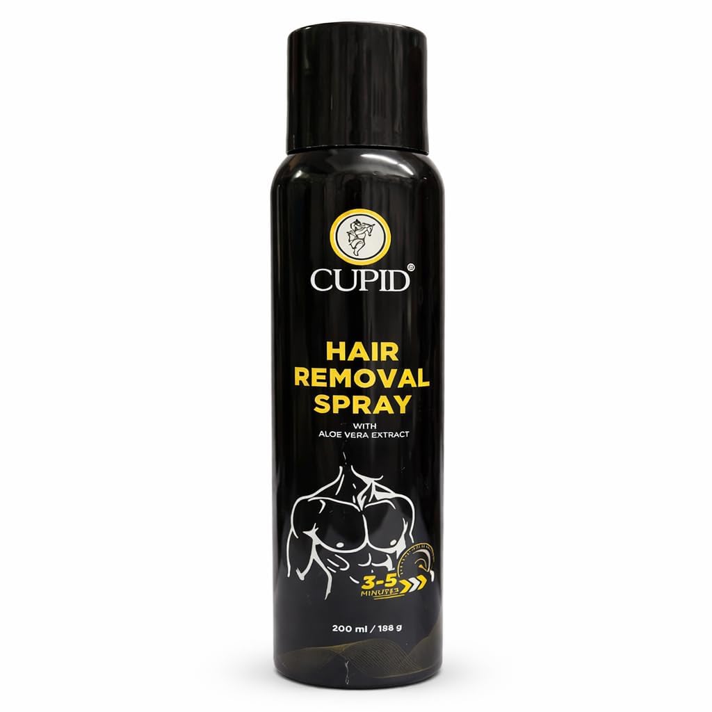 Hair Removal Spray for Men, 200gm | Vitamin E Oil & Aloe Vera Extract | Quick & Painless Hair Removal Spray For Chest, Back, Armpits, Legs, Arms & Intimate Areas | Dermatologically Tested-image-18
