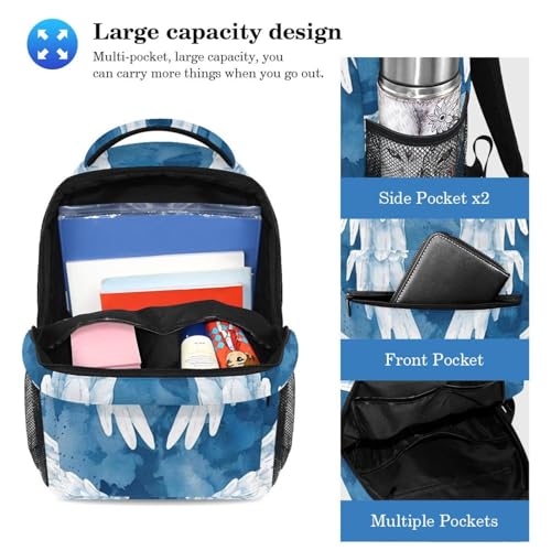 Sac à dos grand format garçons et filles avec trousse d'école - 3