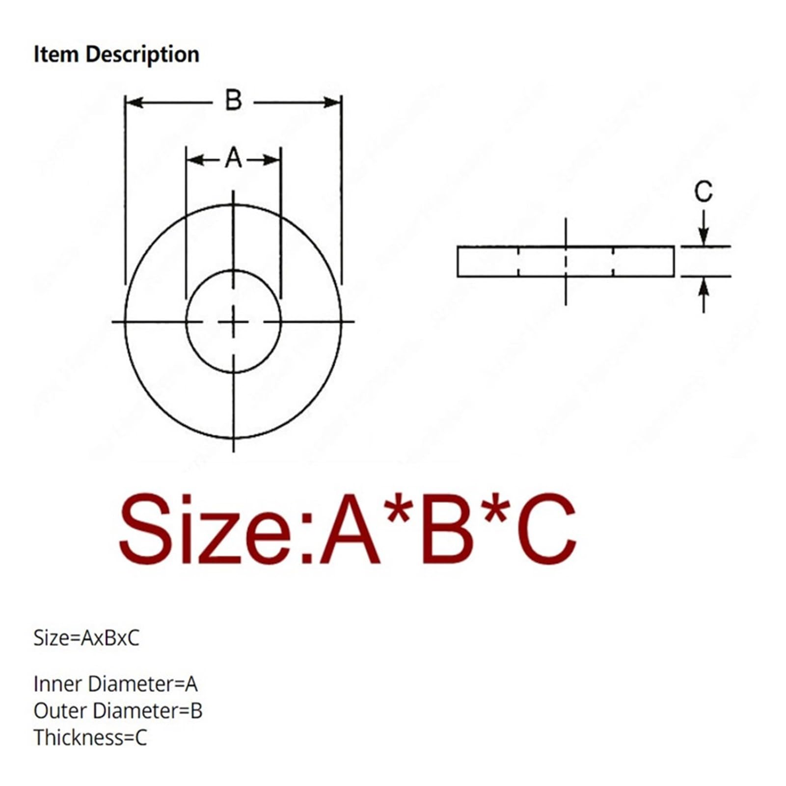 10 pièces M20 M22 M25 M28 M30 Acier Inoxydable Rondelle Plate Ultra-Mince Joint Mince Cale Épaisseur 0.1mm 0.2mm 0.3mm 0.5mm 1mm(Thickness 0.1mm,M28x40)
