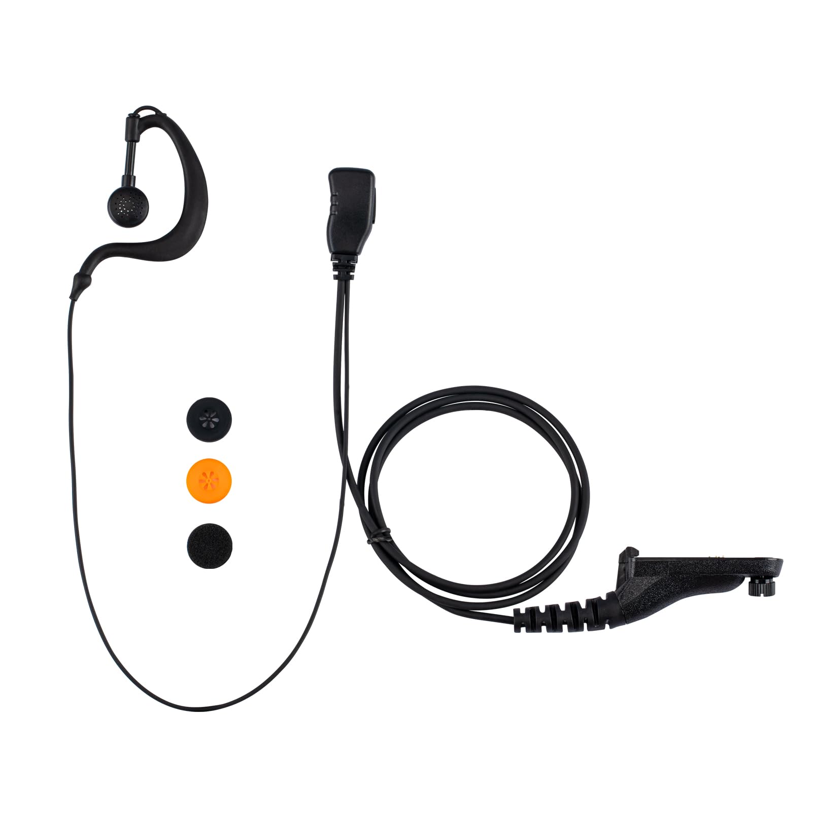 G-Shape Radio Earpiece for Motorola APX 6000/4000 XPR 7550e