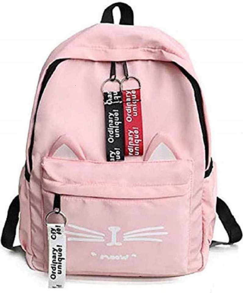 Backpack Girls College Bag || Girls School Bag || Girls Tution Bag || Girls Backpack Waterproof School Bag Color Pink