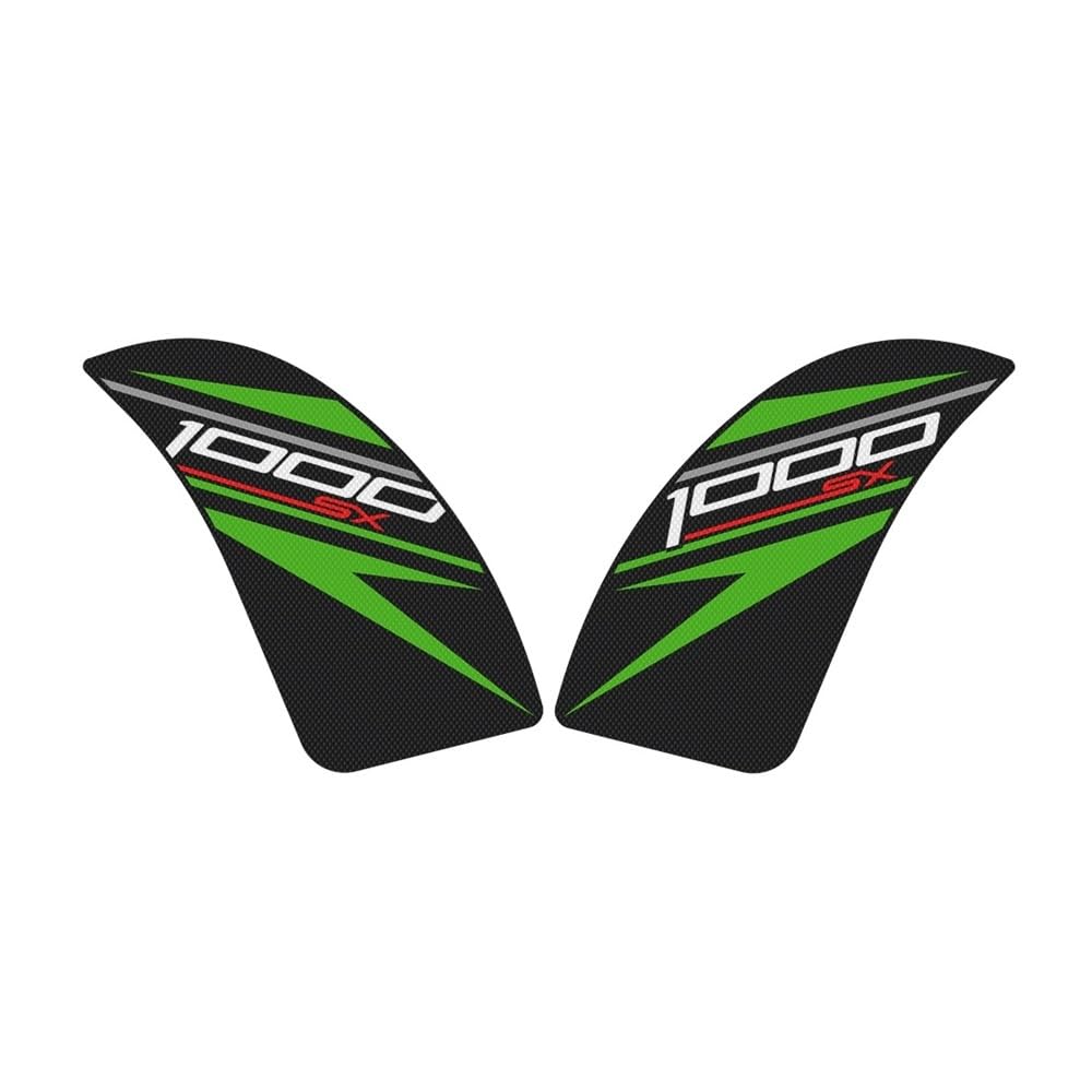 Autocollants Z1000SX protection réservoir antidérapante moto latérale 2011-2022