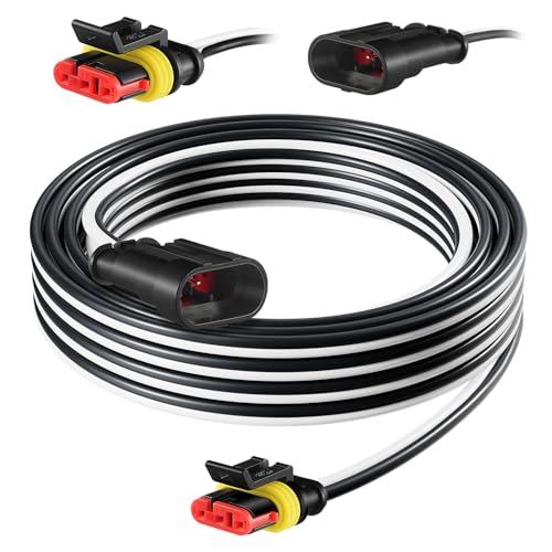 5 Meter Ladekabel für Transformator Stromversorgung und Ladestation, kompatibel mit Husqvarna Automower 320 330x 2013-2015, 105 305 310 315X 405X 415X 420 430X 2015+, für Gardena 2016+ Mähroboter, 5M