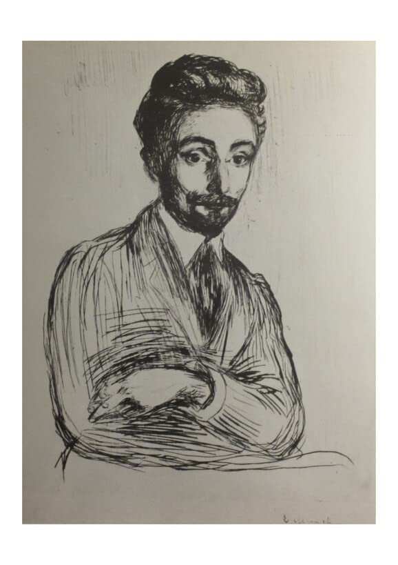 Affiche encadrée Edvard Munch - Helge Rode Petit format et passe-partout