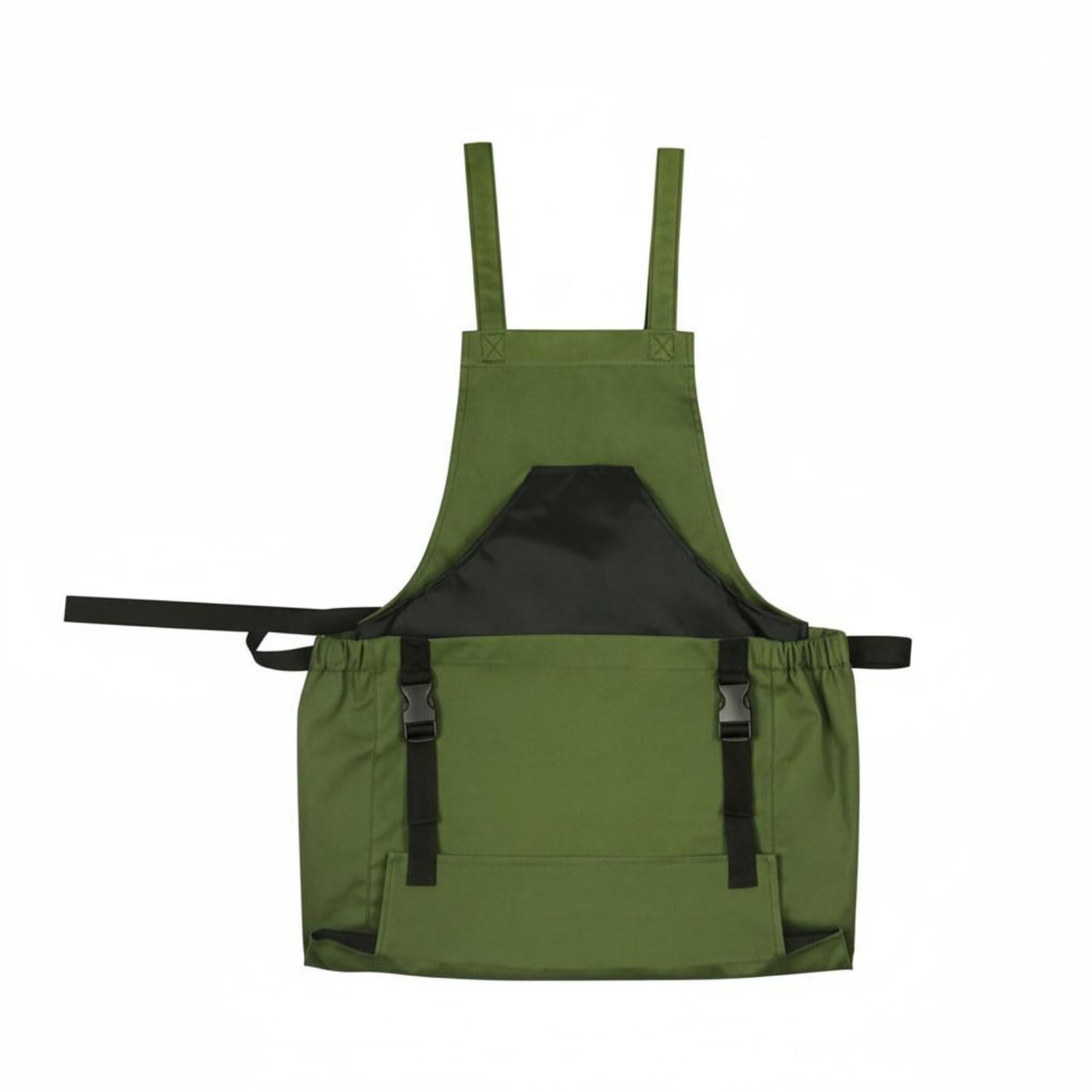 Tablier Imperméable Tablier de Tablier de Jardinage Tablier de Travail avec Poche Spacieuse pour Fruits Baies et Légumes en Toile Respirante à Sangles
