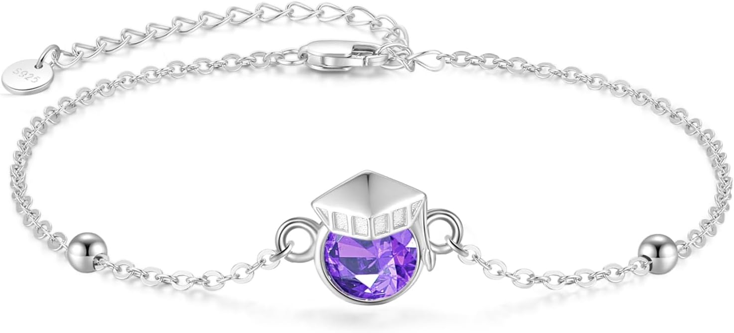 Palpitate Graduation Gifts for Her 2025 Graduation Bracelet Birthday Graduate Jewelry Gifts for Women