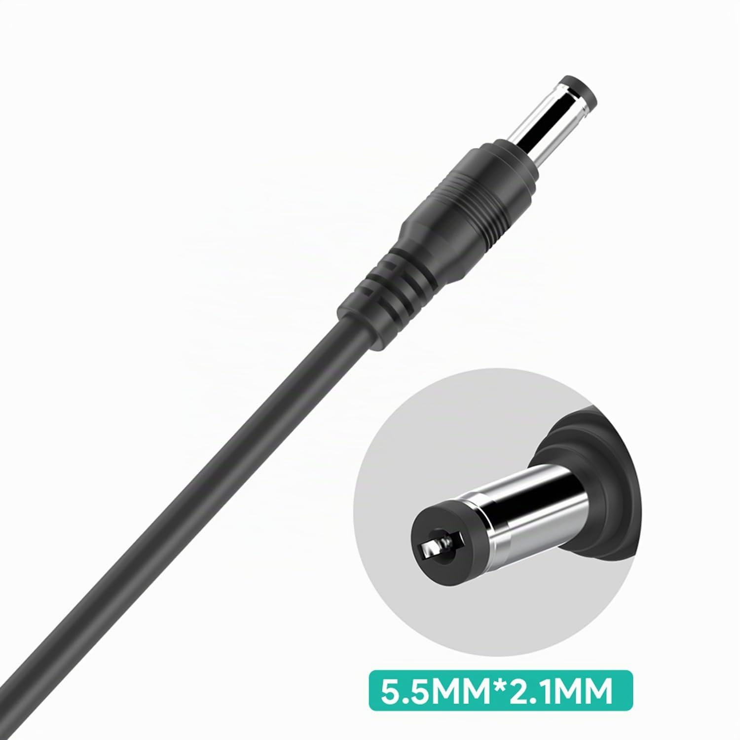 HKY Caricatore Universale AC-DC 12V 2,5A Alimentatore per Attrezzature Massaggio, Massaggio Collo e Spalle Renpho EM-2016C, Shiatsu NM088 NM089 NM090 e Cuscino Massaggio RM099 Portatile Caricabatterie