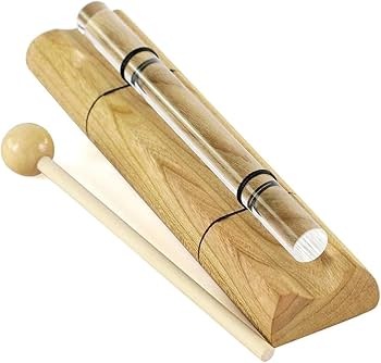 Amazon | クリスタルエナジーバーチャイム、432Hz瞑想楽器、単音