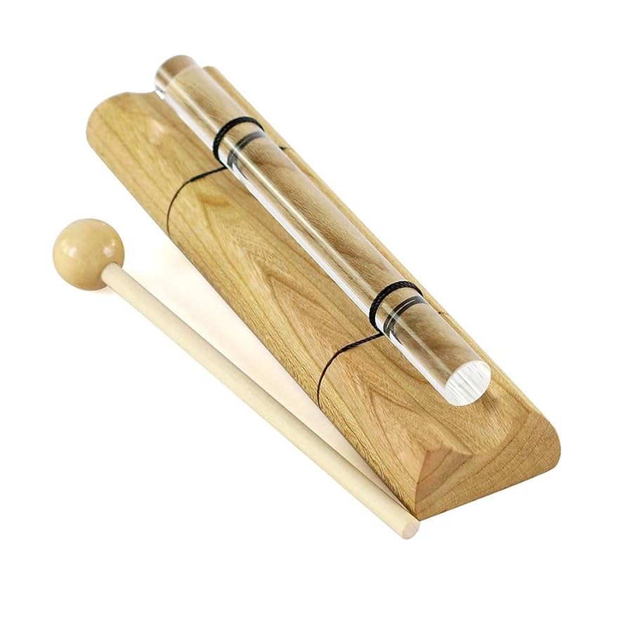 Amazon | クリスタルエナジーバーチャイム、432Hz瞑想楽器、単音