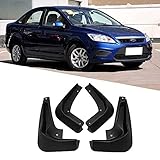MODELOS APLICABLES: Este guardabarros para Ford FOCUS 2012-2018. El protector contra salpicaduras está fabricado con un modelo de alta precisión y se ha sometido a pruebas de compatibilidad 100% OE para garantizar un ajuste perfecto.