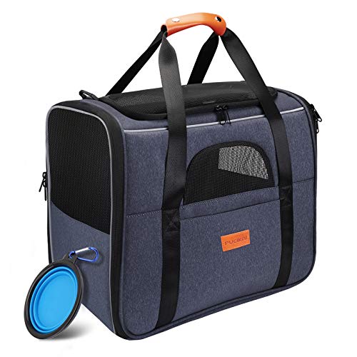 Cat Carrier, Pet Carrier Airline Approved, Dog Bag Carrier, Breathable Pet Carrier with Adjustable Shoulder Strap and… - Image 3