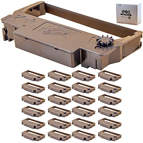 Cartucho Cinta Negra ERC-38 Paquete de 24 para Epson miniatura 1