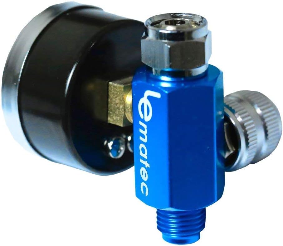 AR-01 Non-Diaphragm Type Air Regulator with Air Tool Fittings Bundle (Pack 1 of 1)