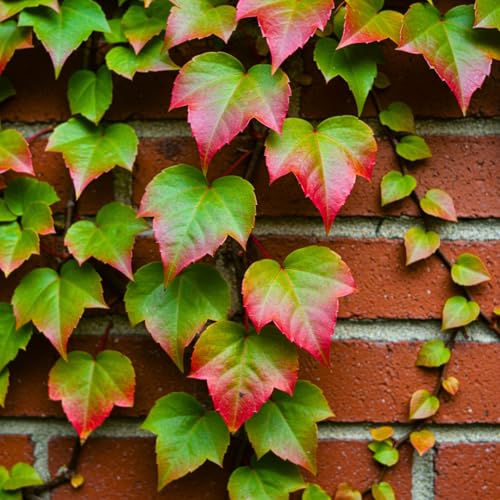 Boston Ivy Climbing Vine Seeds – 50 Premium Seeds for Fast-Growing, Hardy, Decorative Greenery, Ideal for Fences, Walls, Pergolas, and Gardens
